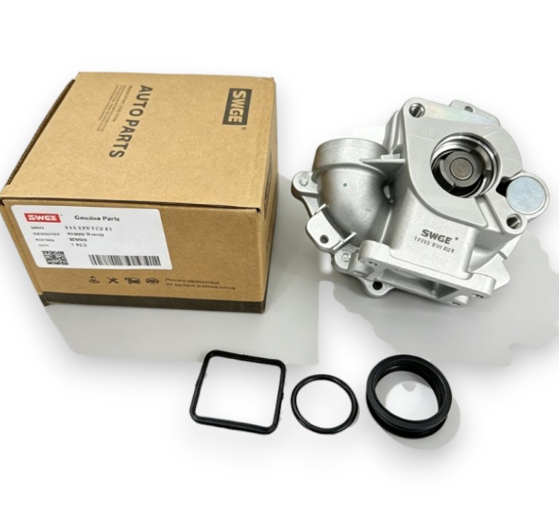 BMW Engine Coolant Water Pump Pam Air for 3 Series E46 E90 5 Series E60 X1 E84 X3 E83 Z4 E85 N42 N46 2.0L (OE: 11517511221 / 11517511220 / 11517515778 / 11517563159)