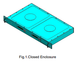 image of closed enclosure