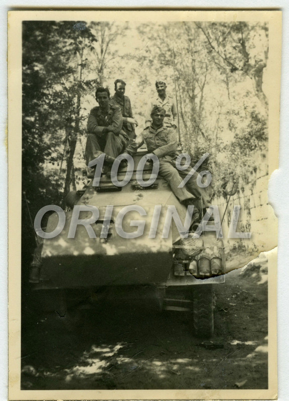 orig Foto Panzer Spähwagen Sdkfz 222 Flak Rgt Fa