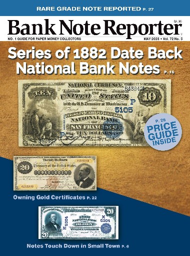 Bank Note Reporter - May / 2023