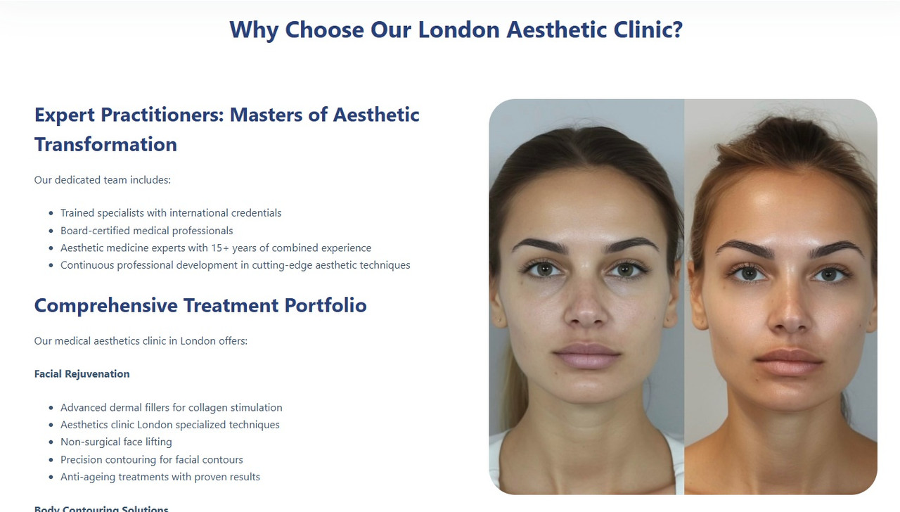 Sciencebeauty before after facial rejuvenation showing visible skin improvement.