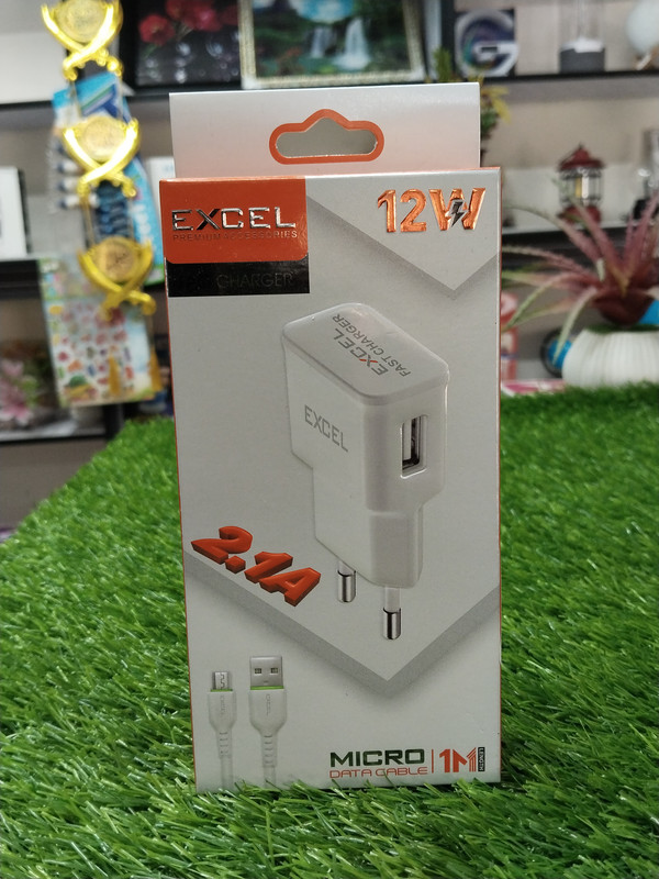 Excel Fast Charger 12W E-100 Type-B 