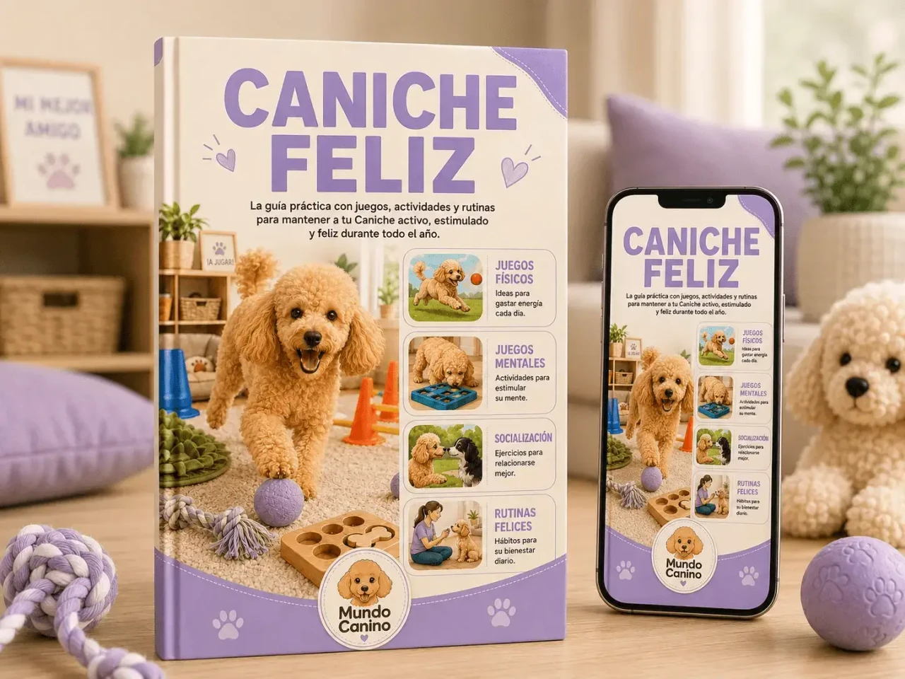 Caniche Feliz