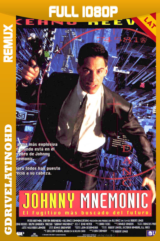 Johnny Mnemonic (1995) BDRemux 1080p Latino-Inglés