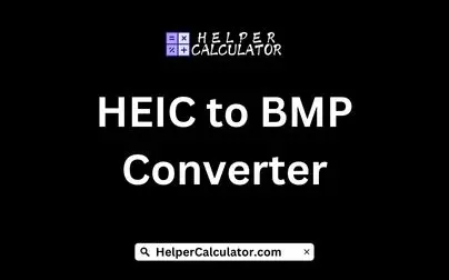 HEIC to BMP Converter