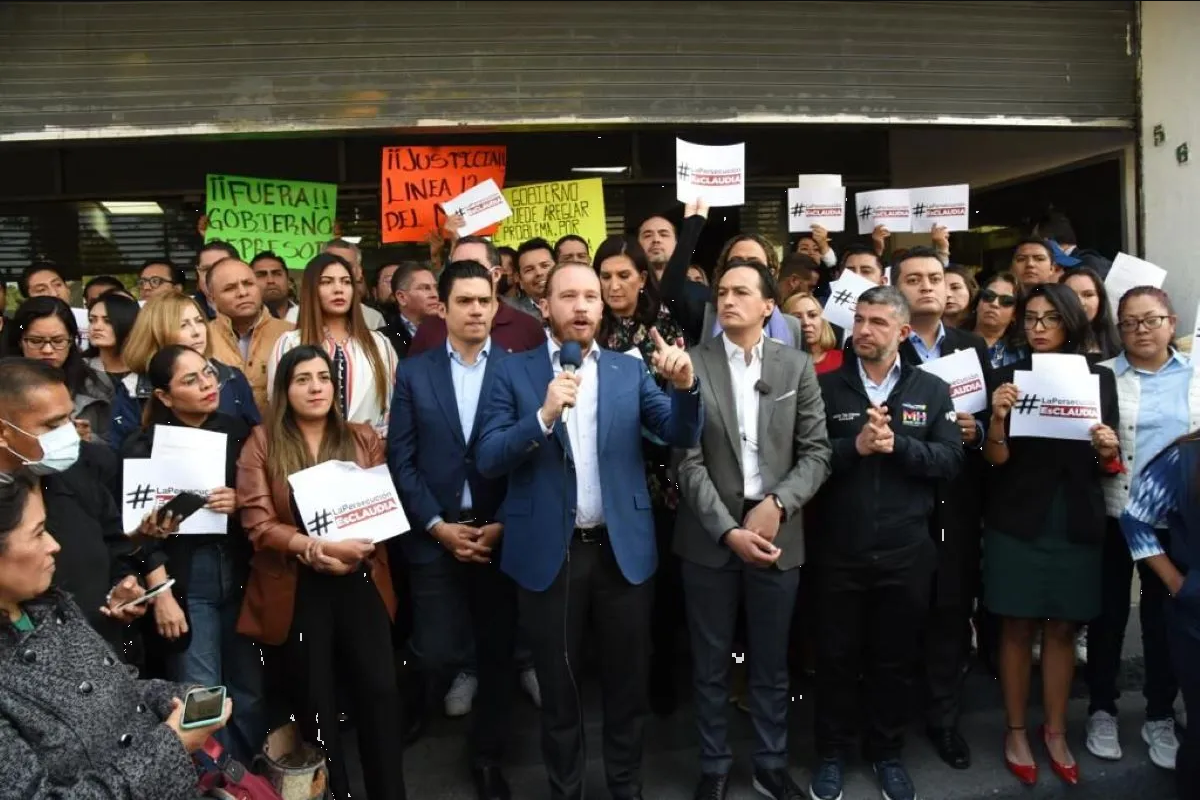 PAN acusa a Sheinbaum de persecución política y exige carpetas de investigación