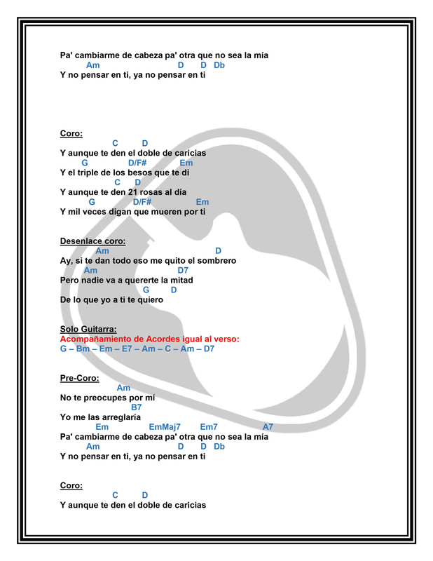 Cómo tocar LA MITAD + SOLO de CAMILO, CHRISTIAN NODAL en Guitarra (Tutorial  + PDF GRATIS) ⋆ Music Tutorials