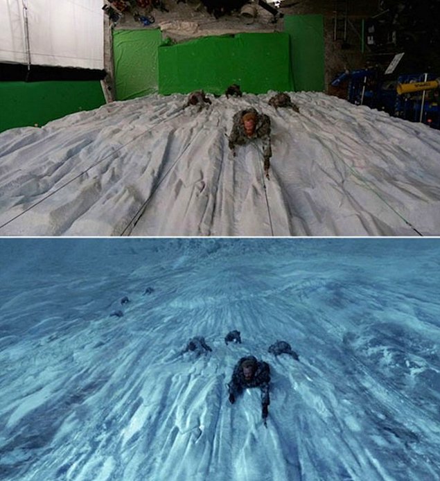 14 фото о том, как на самом деле снимают "Игру престолов"