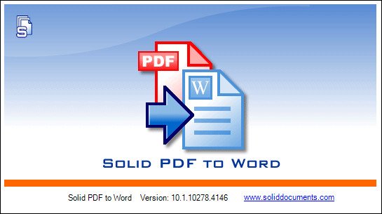 Solid PDF to Word 10.1.11518.4528 Multilingual