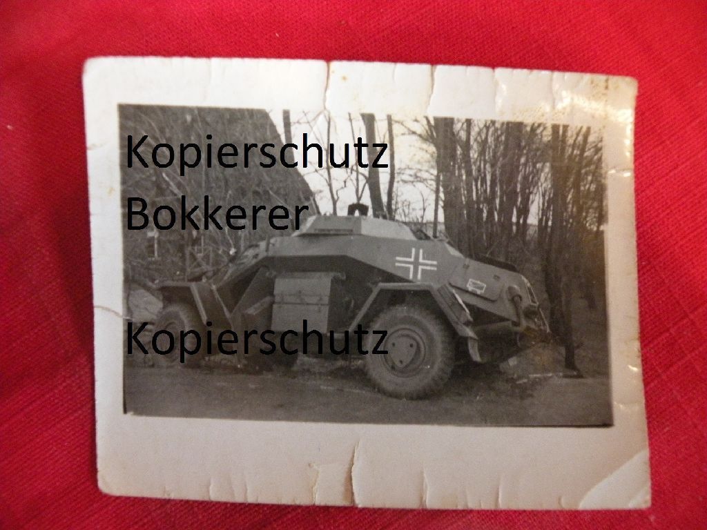 Panzer Sd.Kfz 221 Panzerspähwagen mit Balkenkreu