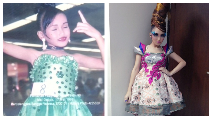 Ayu Ting Ting saat remaja