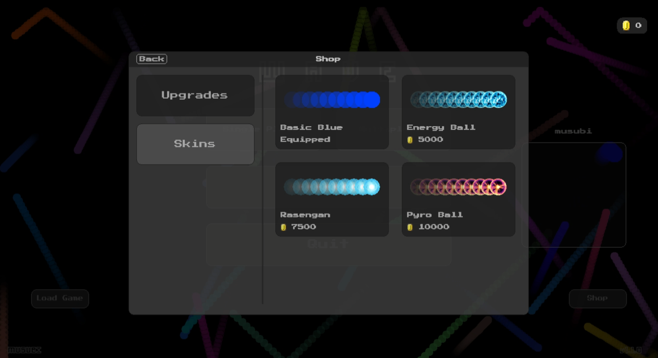 Skins Screenshot