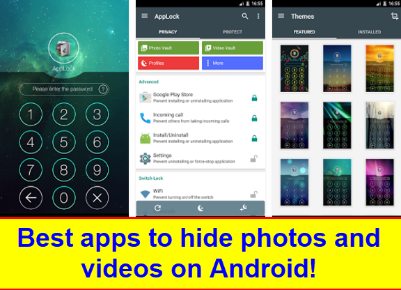 best app to hide photos and videos on android AppLock f