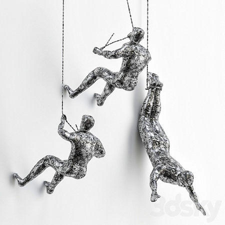 Human Diver Sculpture