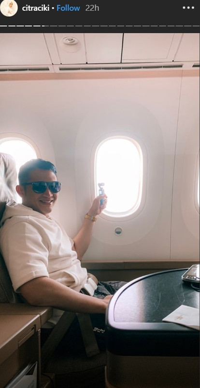 Citra Kirana dan Rezky Aditya liburan ke Italia
