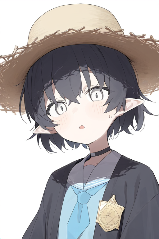 1girl, younger, aged down, blue archive, healthyman, black hair, short hair, pix s-1389248183