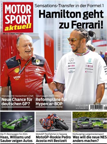 Motorsport aktuell Magazin No 09 vom 07  February 2024