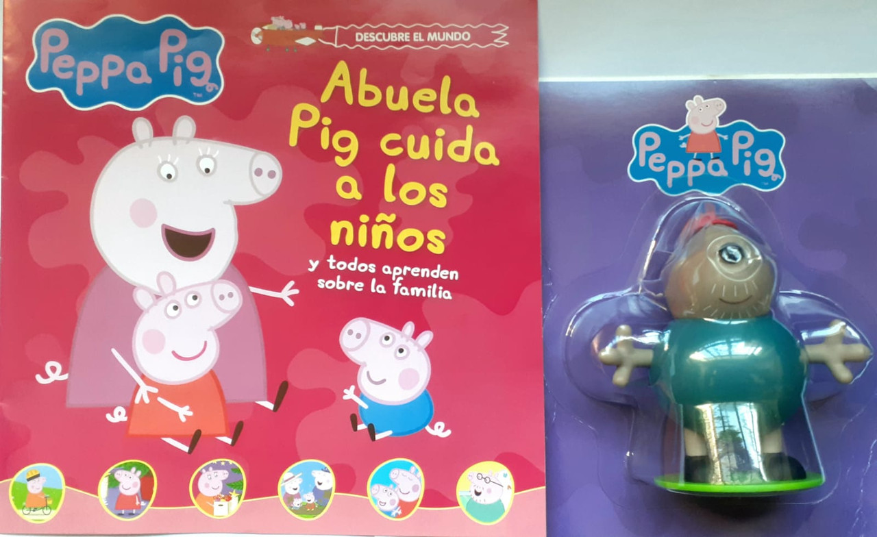 ABUELA PIG CUIDA A LOS NIÑOS+ MUÑECO