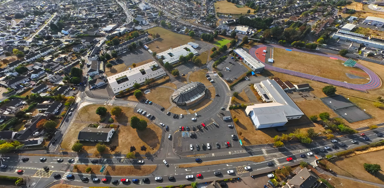 Vista aérea 360 de Carlow