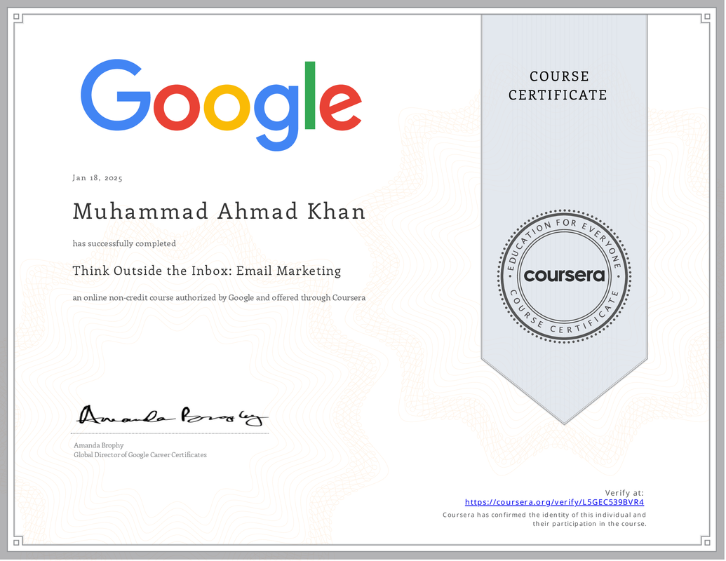 Certificate 3