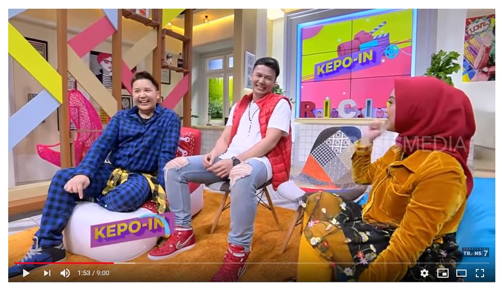 Wijaya Saputra dalam acara Kepoin