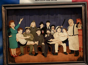 ΤΟ «ALLO ALLO!» ΤΟΥ ΦΟΒ ΣΤΟ ΟΜΗΡΕΙΟ – ΔΙΠΛΗ ΠΑΡΑΣΤΑΣΗ ΓΕΛΙΟΥ ΚΑΙ ΣΑΤΙΡΑΣ