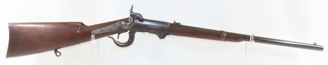U.S.-Civil-War-Burnside-5th-Model-Breech-Loading-Percussion-Carbine-4.17-CRAntique001