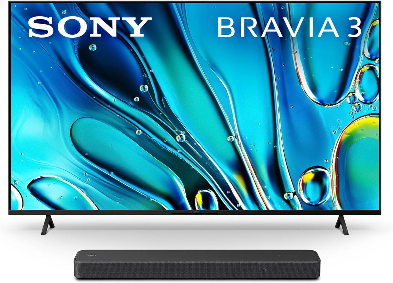 Televisor Sony BRAVIA de 65 pulgadas 4K UHD con Google TV y diseño delgado