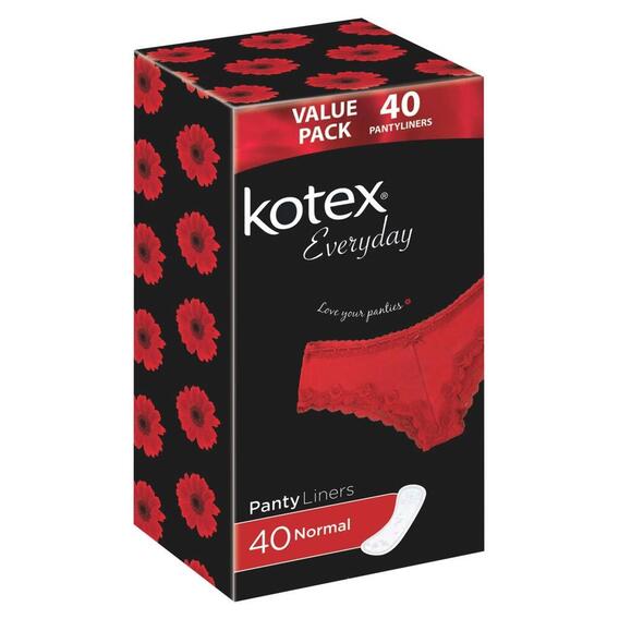Kotex Pantyliners Regular 40 Pack