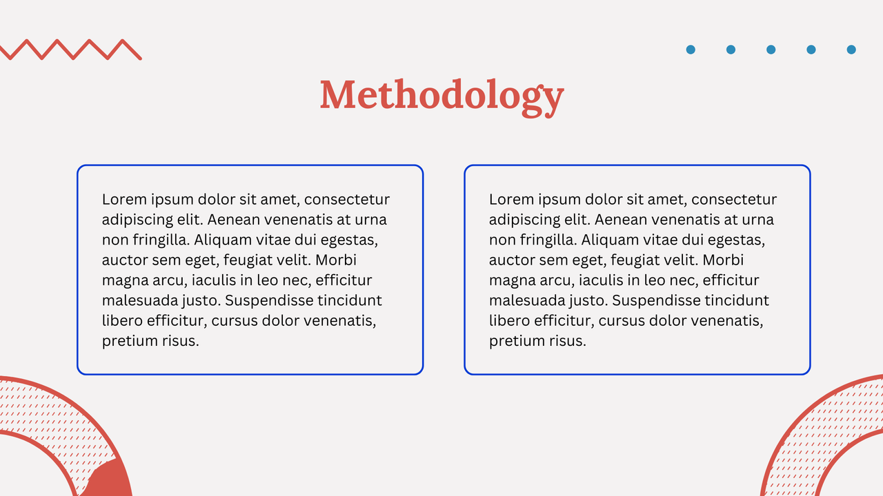 Red Blue Colorful Minimalist Project Presentation