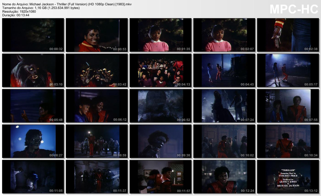 True HD > Michael Jackson - Thriller [Full Version] [1983]