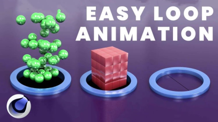 Cinema 4D - Easy Looping 3D Animation
