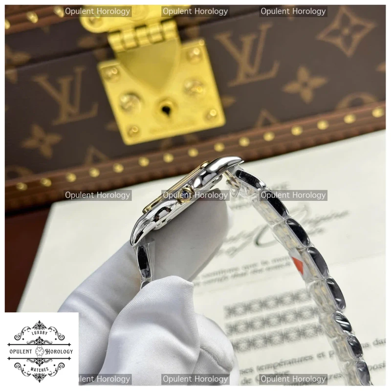 Luxury Cartier Panthere 1:1 Replica | White Dial, Metal Bracelet