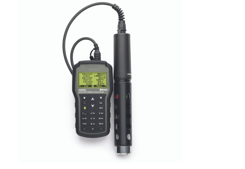 ¡Mas parámetros, más posibilidades!” Hanna Instruments presenta el nuevo equipo Medidor portátil multiparámetro Bluetooth® de pH/CE/Turbidez/OPDO® HI98594