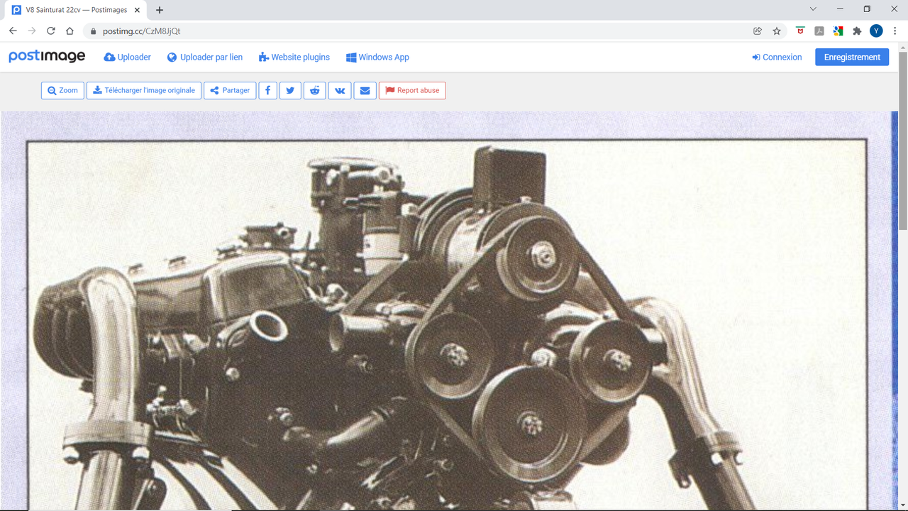 Moteur V8 22A - 2