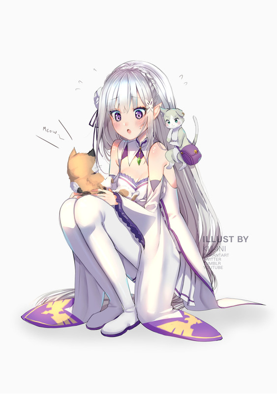 emilia-re-zero-kara-hajimeru-isekai-seikatsu-drawn-by-kuini-8