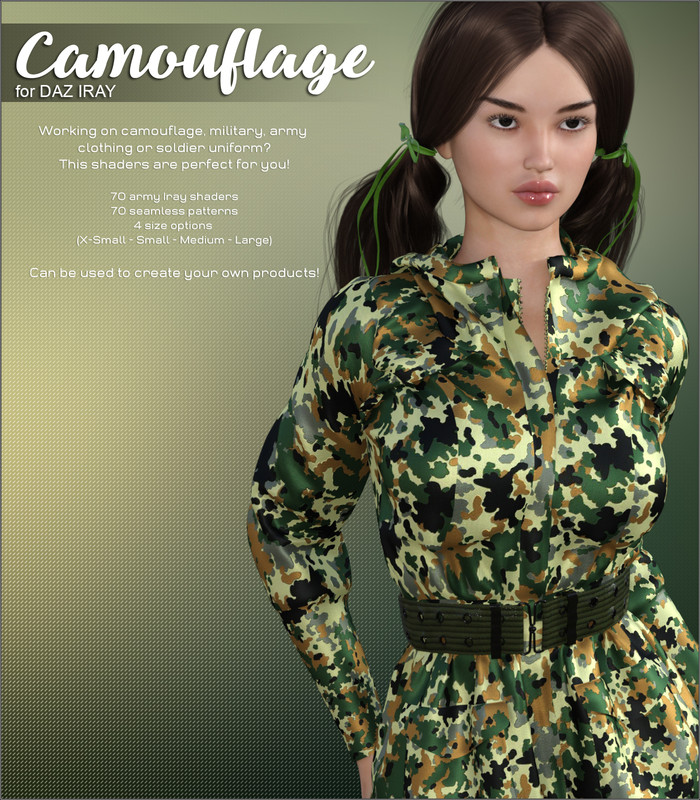 DAZ Iray – Camouflage