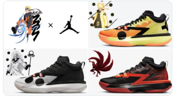 Así son las zapatillas oficiales de Nike inspiradas en Naruto