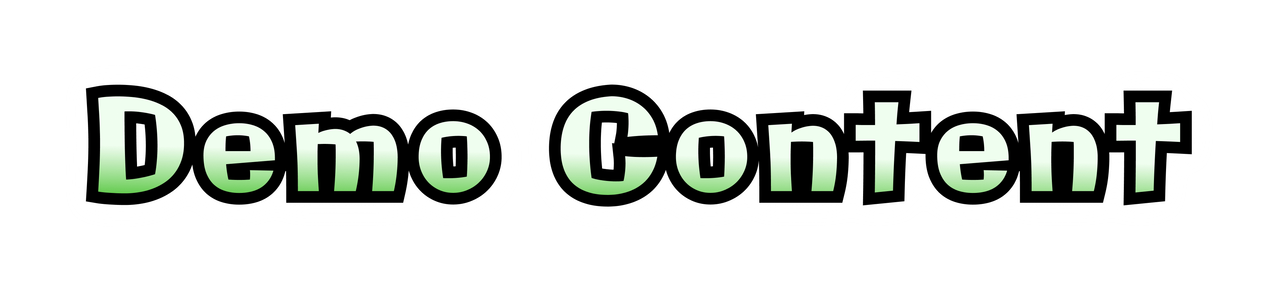 Demo Content Demo Content