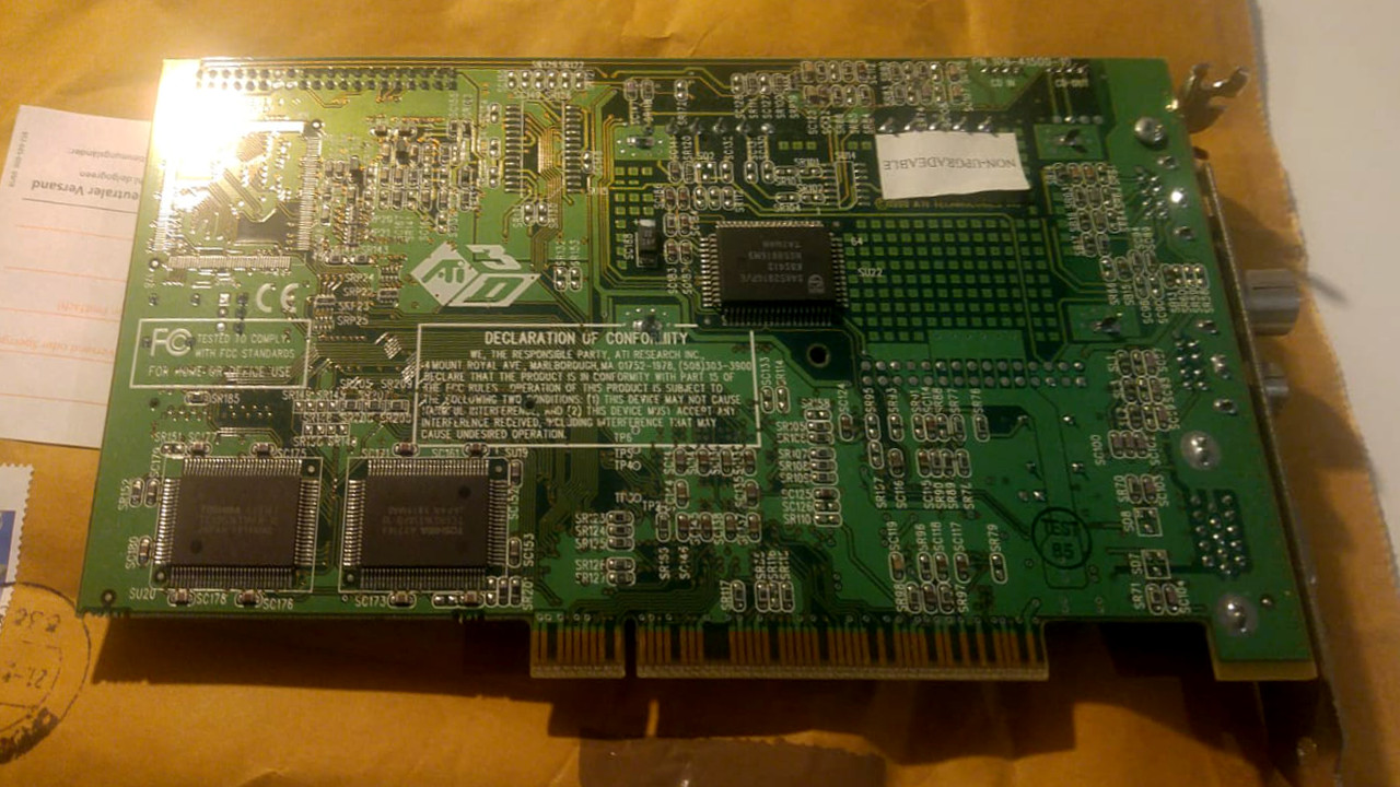 ATI Rage Pro Turbo AIW (Back)