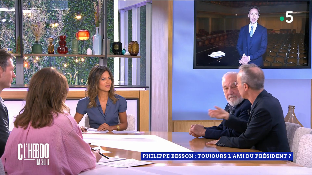 C l'hebdo la suite - Saison 8 - Invités François Berléand, Philippe Besson, Luci..._France 5_2024_03