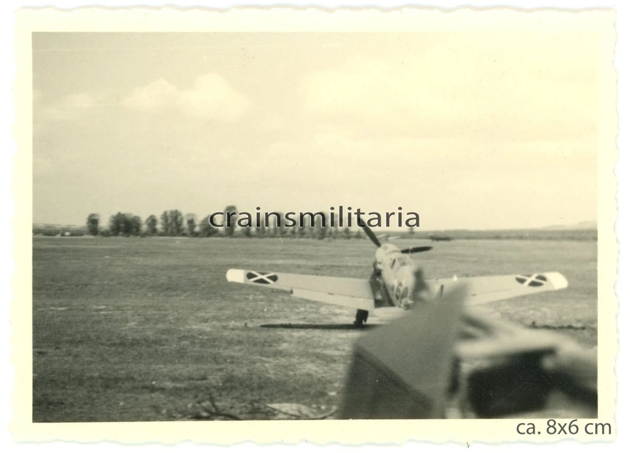 Orig Foto Messerschmitt Bf 109 Flugzeug der Legion Condor in Spanien