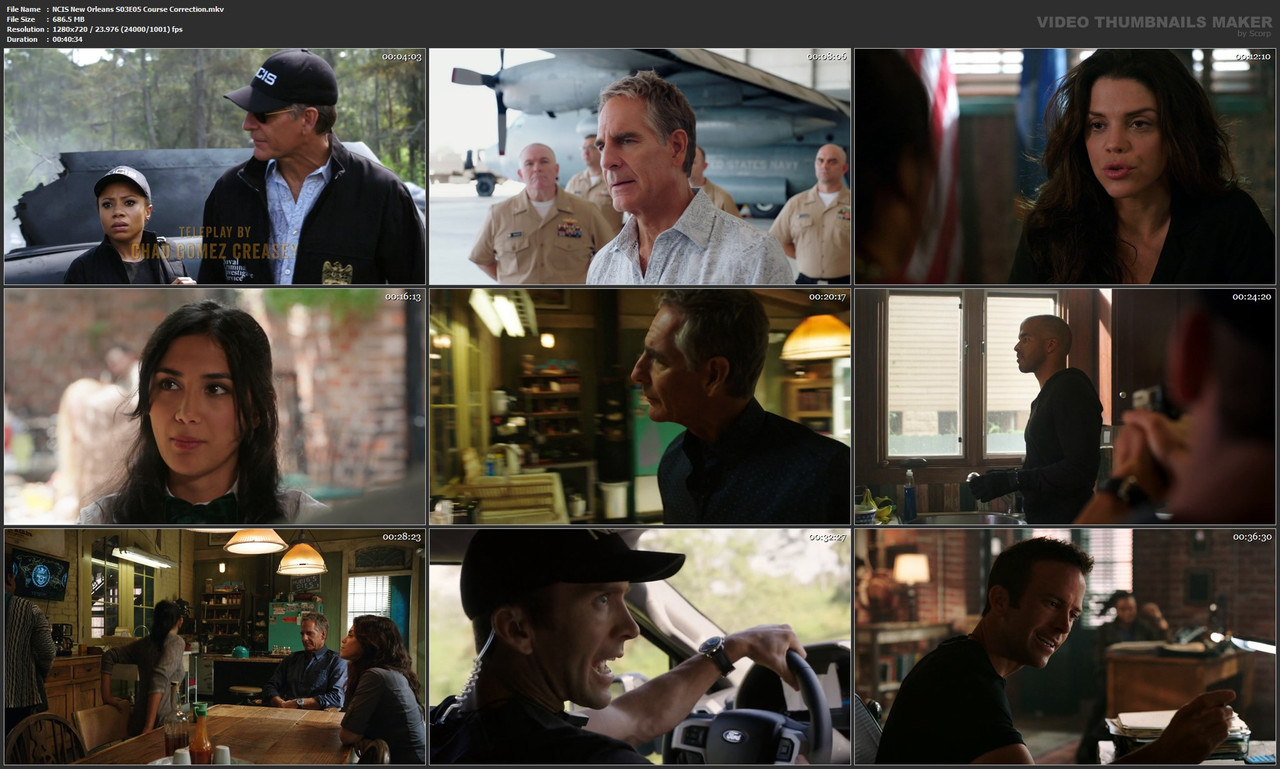 NCIS New Orleans S03E05 Course Correction.mkv
