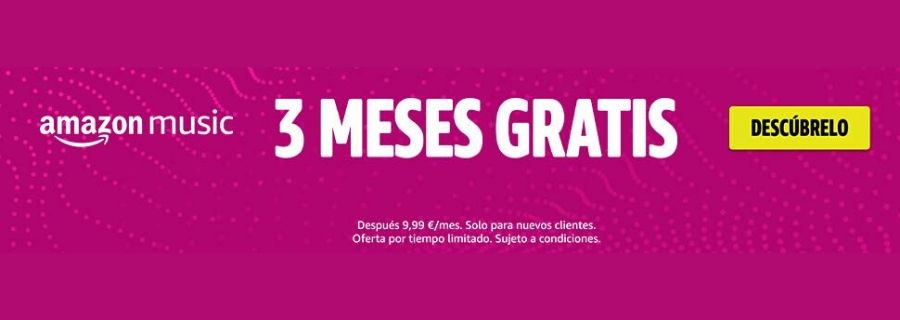 ¡3 Meses de música GRATIS!