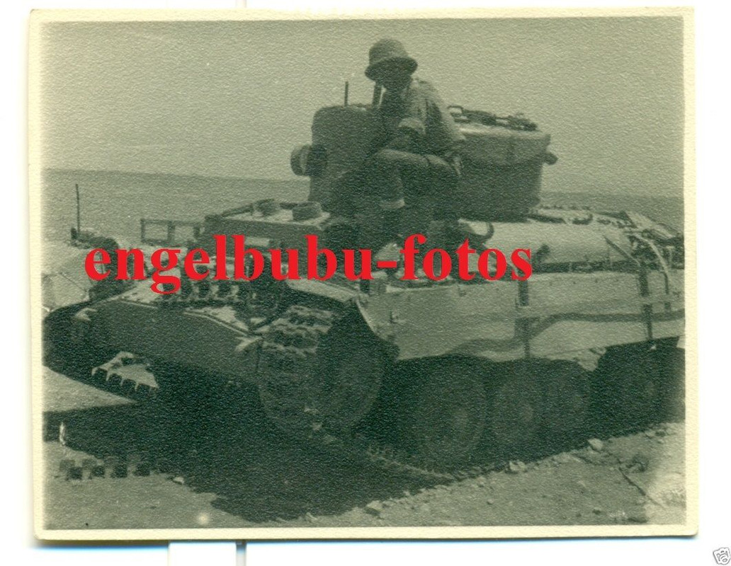 FOTO - PANZER - Englischer Panzerkampfwagen - WÜ