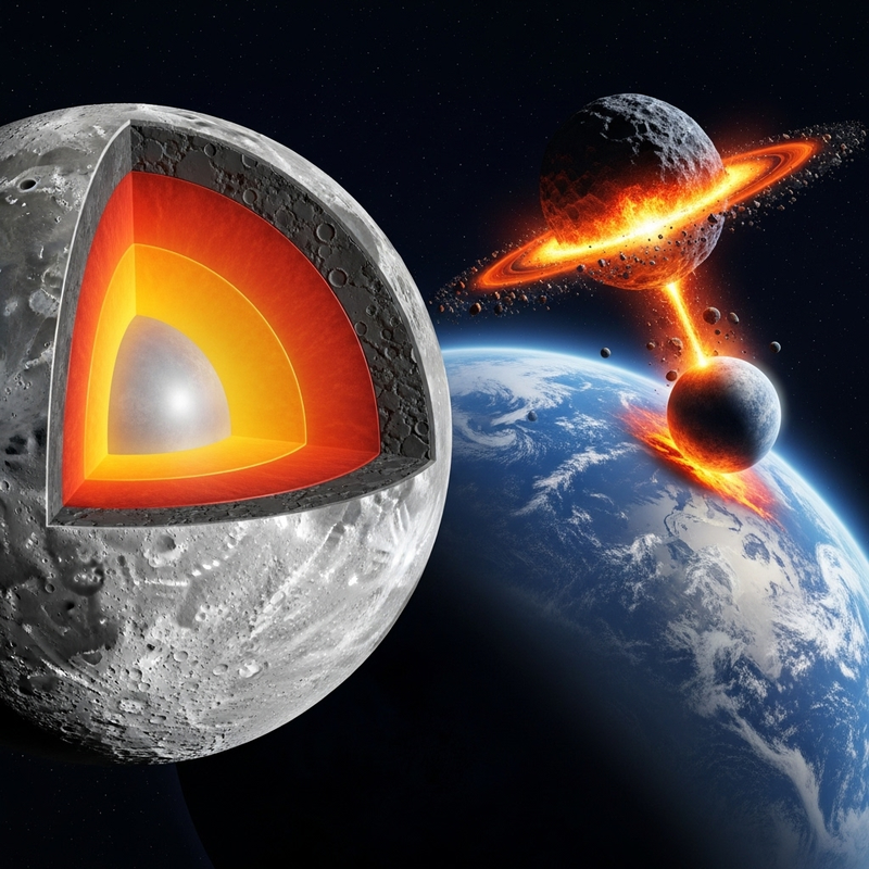 Moon Formation in Bengali