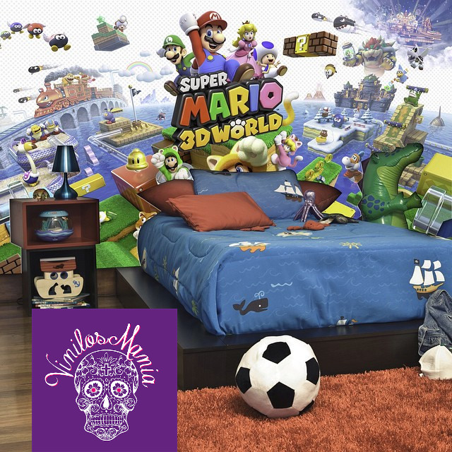 Fotomural Super Mario 3D World – Mario Bros