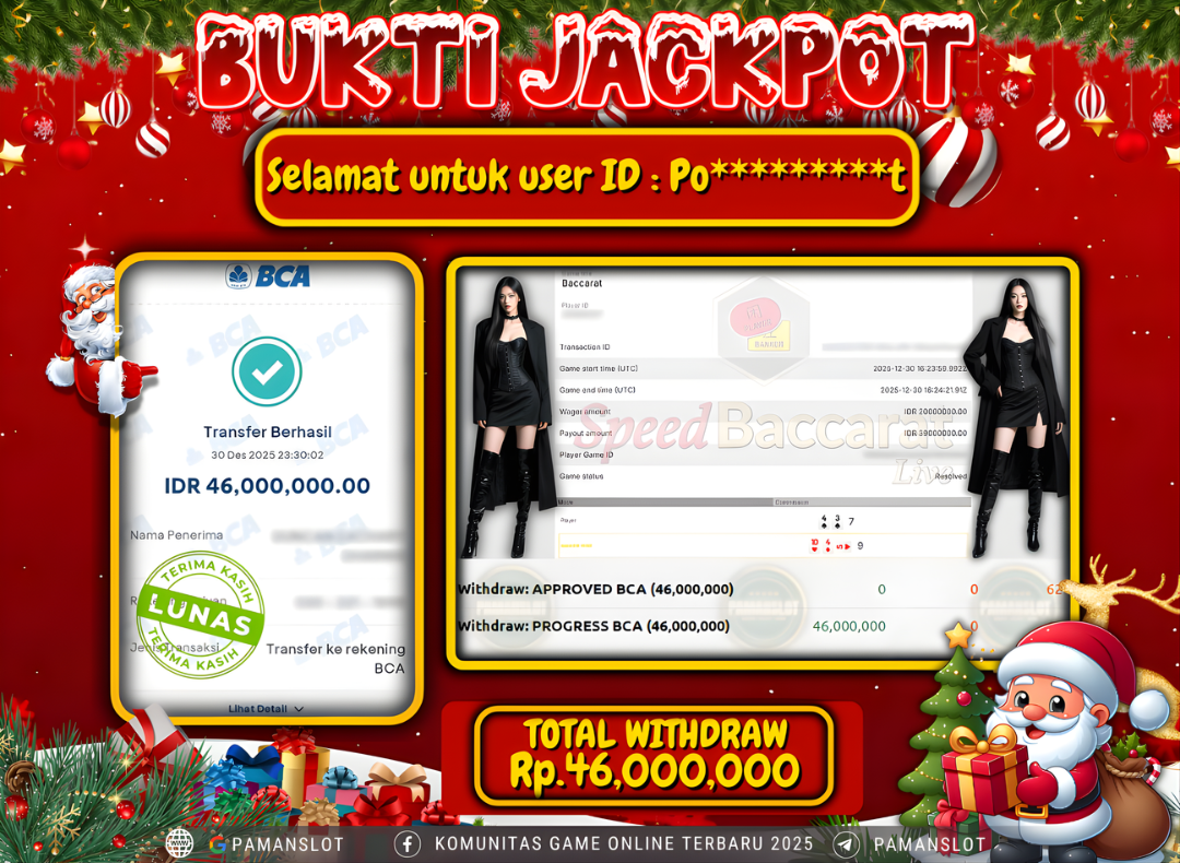 PAMANSLOT JACKPOT Game Live Games EVO-Speed Baccarat E Rp.46,000,000- LUNAS