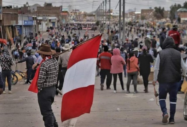 Protestas en Perú