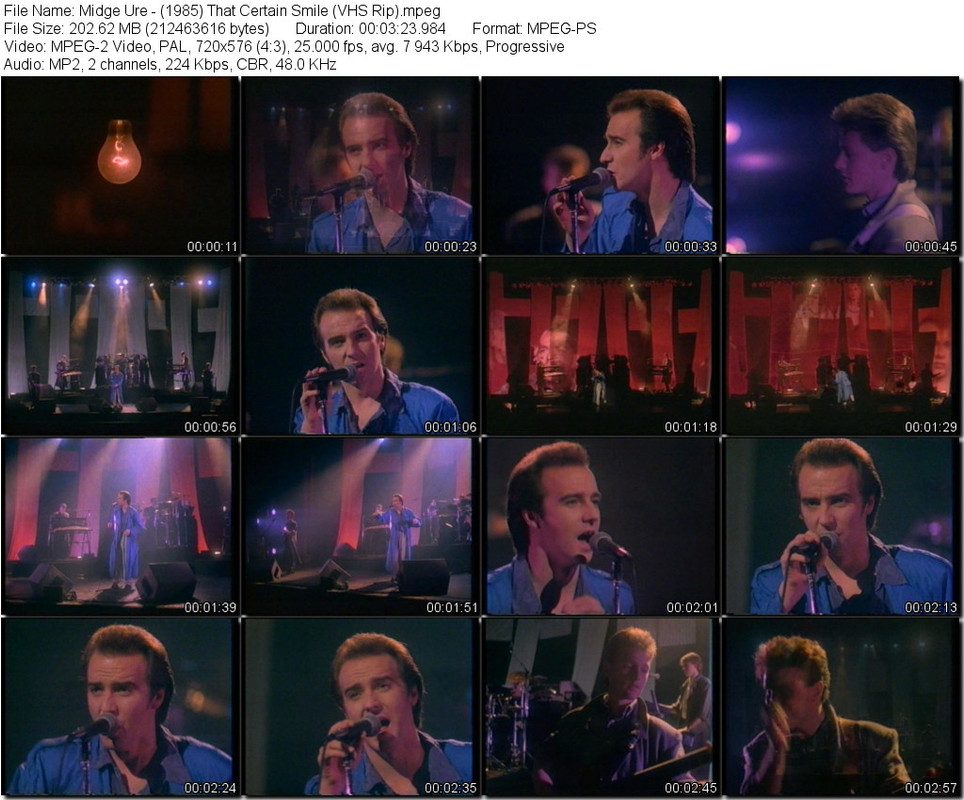 Midge Ure - (1985) That Certain Smile (VHS Rip).mpeg_tn